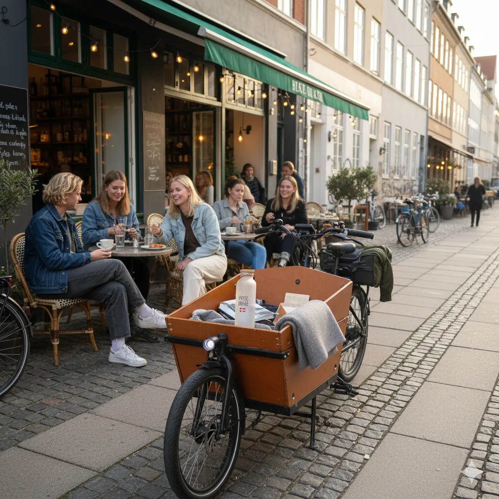 Bottle in Cargo Bike